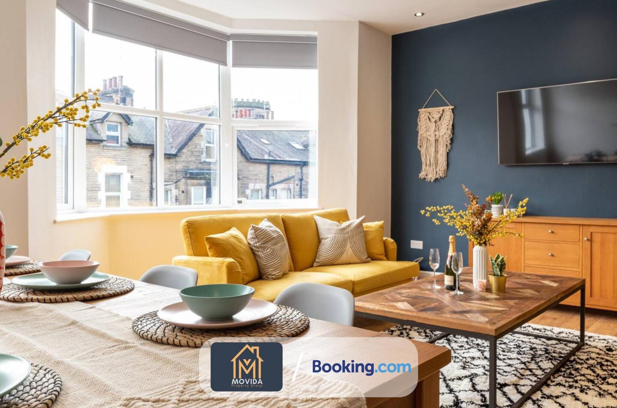 Central Elegant Duplex by Movida Property Group Harrogate Exterior photo